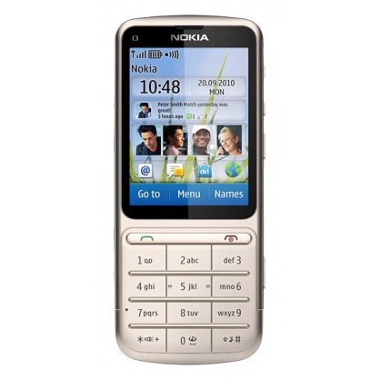 Nokia C3-01 Touch and Type Khaki Gold фото 1